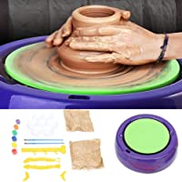 Filfeel 【𝐕𝐞𝐧𝐭𝐚 𝐏𝐫𝐢𝐦𝐚𝒗𝐞𝐫𝐚】 wosume Máquina formadora de Ruedas de cerámica- Niños eléctricos DIY Artes y Manualidades…